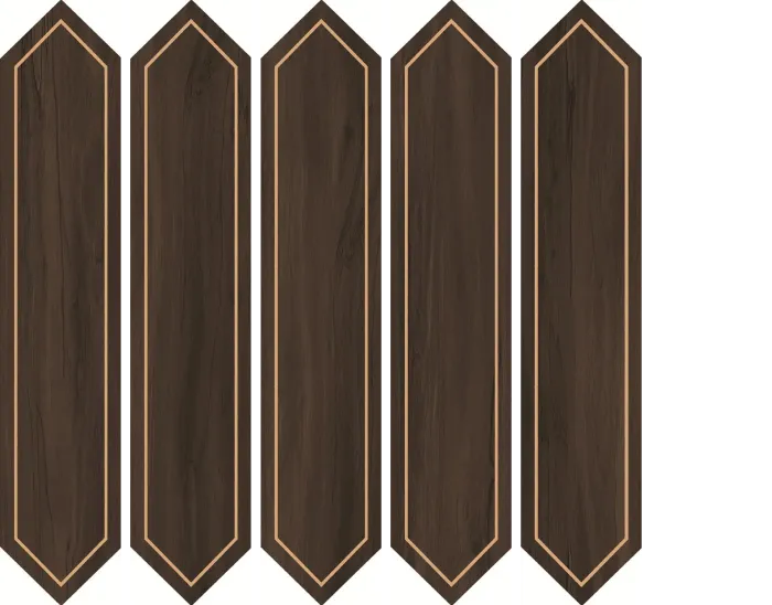 Diamante - B Wood + Golden Border