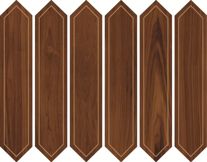 Diamante - B Wood + Golden Border